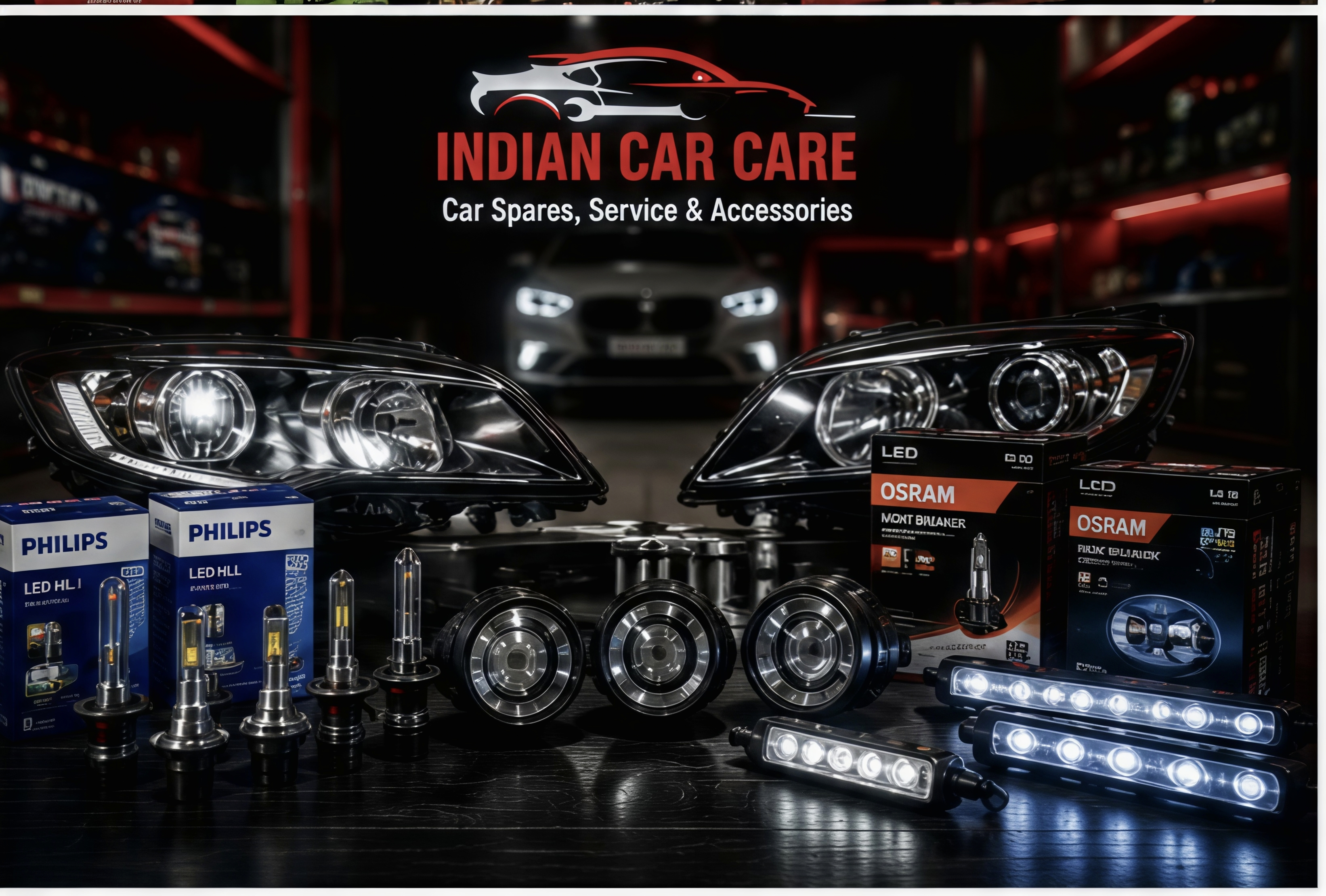 Premium Car Accessories, Expertly Fitted in Deesa work in progress